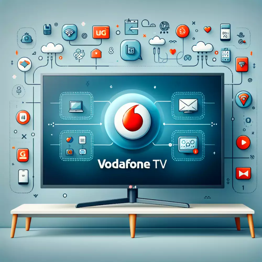 vodafone tv aplikace lg